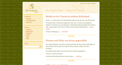 Desktop Screenshot of blog.da-sempre.de