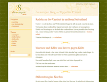 Tablet Screenshot of blog.da-sempre.de
